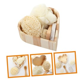 SAFIGLE Bath Accessories Kit Shower Body Scrubber Foot Cleaning Stone and Exfoliating Tools for Skin Your Bath Routine