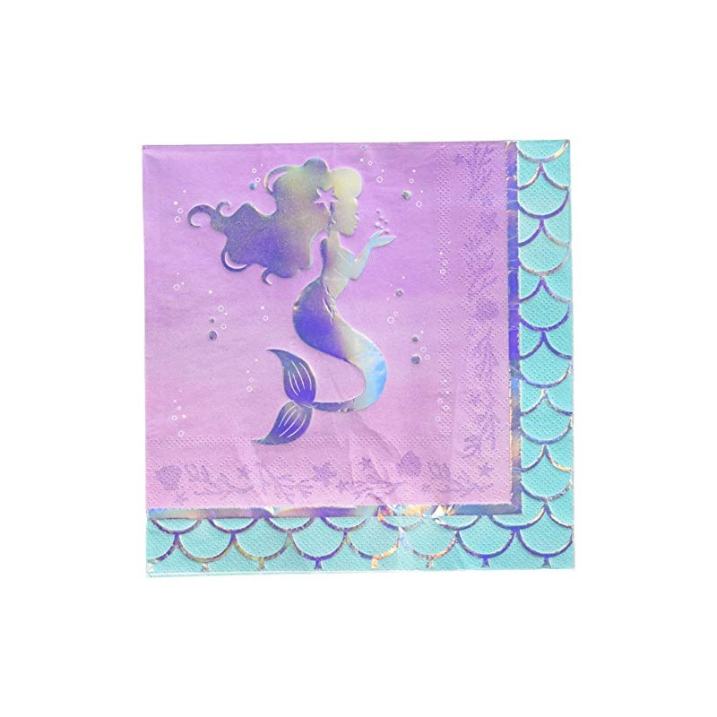 Creative Converting, IRIDESCENT LUNCHEON NAPKIN, 0.055x12.75x12.875inc