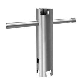 HAUTMEC Long-reach Basket Strainer Wrench, Double Working End Sink Strainer Wrench HT0219-SW