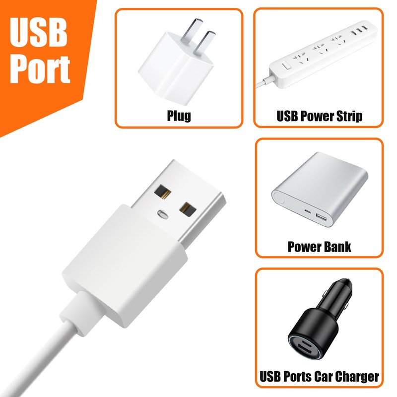 GLVSAE Under Cabinet Lights, 12 Inch Plug in Under Cabinet