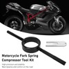 Universal Motorcycle Fork Spring Compressor Tool Kit, Easy to Use,