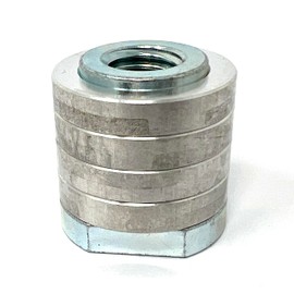 Wellerwerkzeuge WELLERWERZEUGE I Groove Milling Adapter M14 for Angle Grinder up to 24 mm Groove Width Slot Machine Adapter Wall Chaser