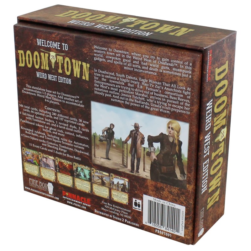 Pine Box Entertainment Doomtown: Weird West Edition Base Set