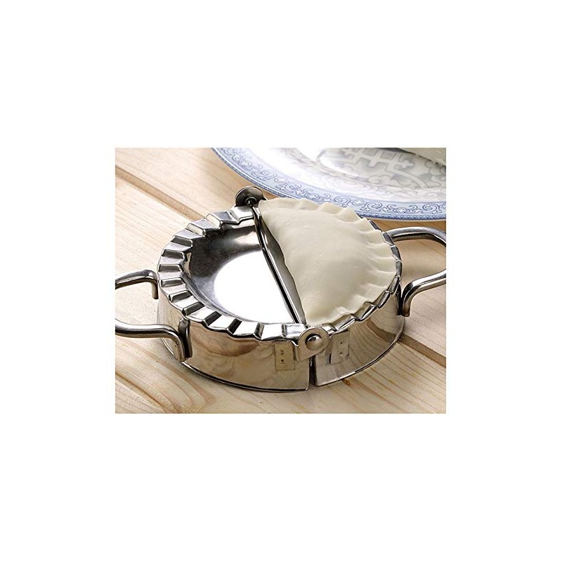 IAXSEE 6 Pieces Dumplings Maker Stainless Steel Dumpling Mold Set,