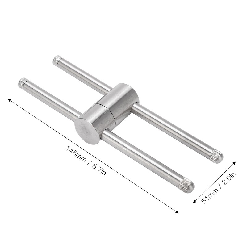 Billiard Cue Tip Shaper Stainless Steel Snooker Stick Tip Compressor