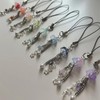 Agromusk Jellyfish Phone Charm,Y2K Beaded Phone Strap Cute Jelly Phone