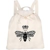 Azeeda 'Queen Bee' Canvas Rucksack/Backpack (RK00003087)