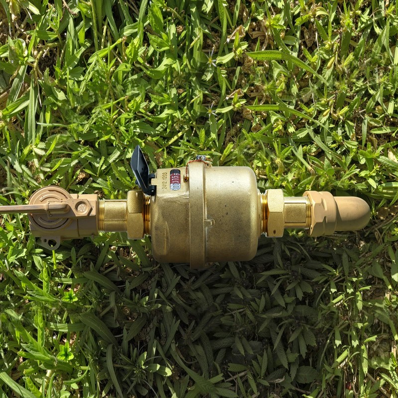 MEASUREMAN 3/4" Non-Pulsed Rotary Piston Volumetric Cubic Meter Water Meter