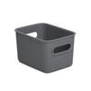 TATAY Set 4 Storage Boxes Baobab 1,5L Capacity, Polypropylene BPA
