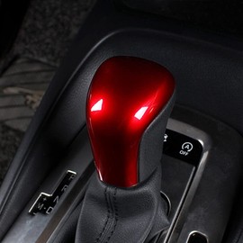 Haap-yr Toyota Corolla Cross Steering Wheel Shift Grip Cover Gear Interior Panel for Toyota New Corolla cross 2021 ABS 1P (Red) CRL29-Re