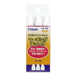 BIGMAN LE-52 Marking Chalk White 3PC