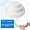 Meyeyaia 120pcs Thick Felt Plate Dividers,3 Sizes Round China Dish