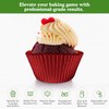 Regency Wraps RW122FRM Foil Baking Cup Mini, Red