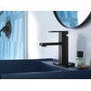 Moen Revyl Matte Black One-Handle Single Hole Modern Bathroom Sink