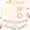 Pre-Strung Glitter Welcome to the Team Banner Welcome Banner Welcome