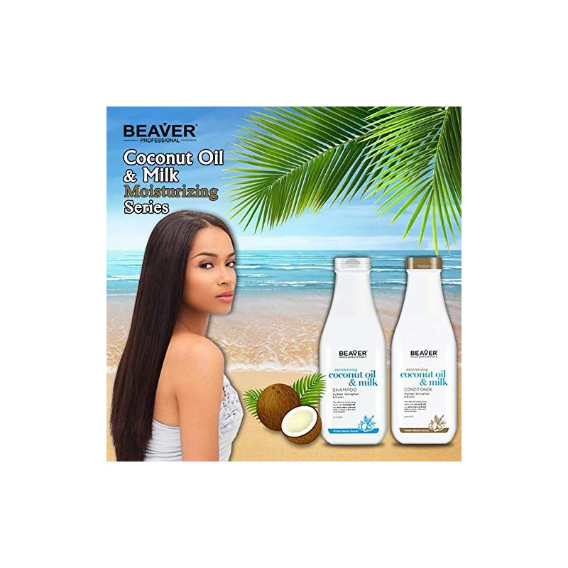 BEAVER Coconut Oil & Milk Moisturizing Conditioner 730ML