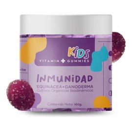 Gomitas Vitaminas Niños Fortalece Defensas 160gr Sabor Frambuesa