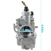 5HP-14101-10-00 Carburetor with Throttle Cable Fuel Line Fuel Filter Kit