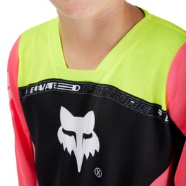 Fox Racing Youth 180 Motocross Dirt Bike Jersey, Pink Elevated, X-Large