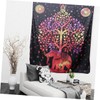 TEHAUX Elephant Pattern Wall Hanging Tapestry Creative Background Drop for