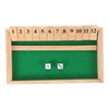 ORFOFE Shut The Box Wooden Dice Game Engaging Math Skills
