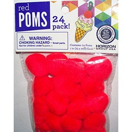 RED POMS