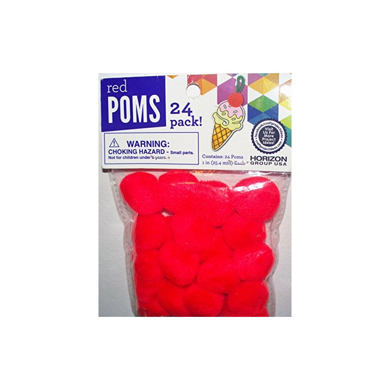 RED POMS
