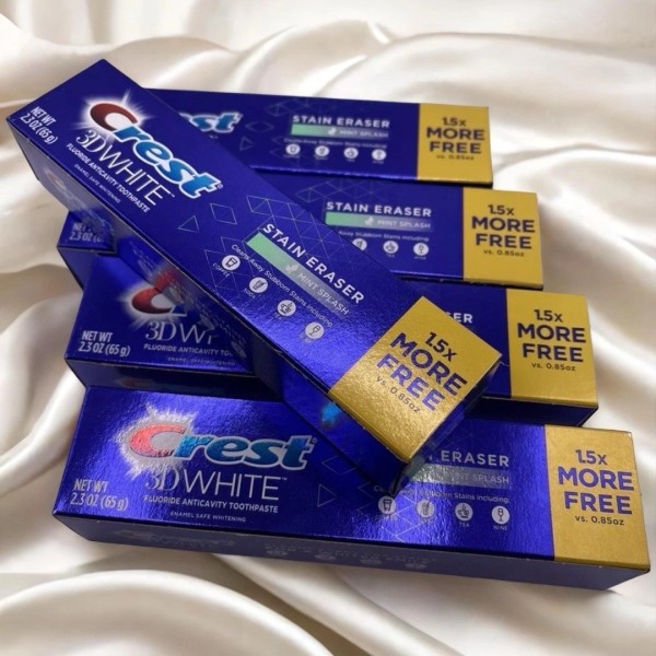 Crest 5 X Crest Toothpaste Remove Stains 65g Each
