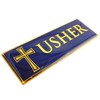 Westmon Works Usher Pin Church Service Badge Accessory, Set of