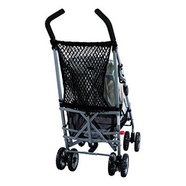 Sunnybaby 19267 Stroller Shopping Net with Toggle Clasp – Black