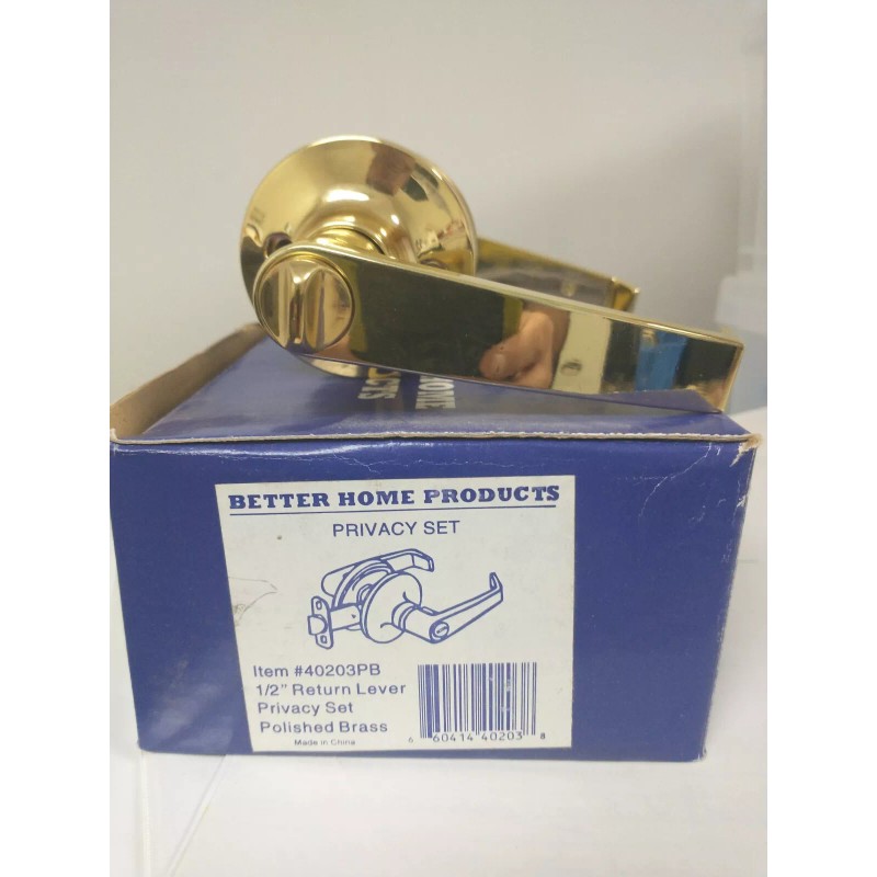 Better Home Products better home product 40203PB Privacy  Lock lever