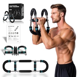 JevenFening Twister Arm Trainer - Adjustable 3-Resistance Levels Chest,Arm,Shoulders,Backs,Inner Thigh Workout Equipment for Men&Women - Ergonomic Home Gym Strength Trainer with Anti-Slip Handles