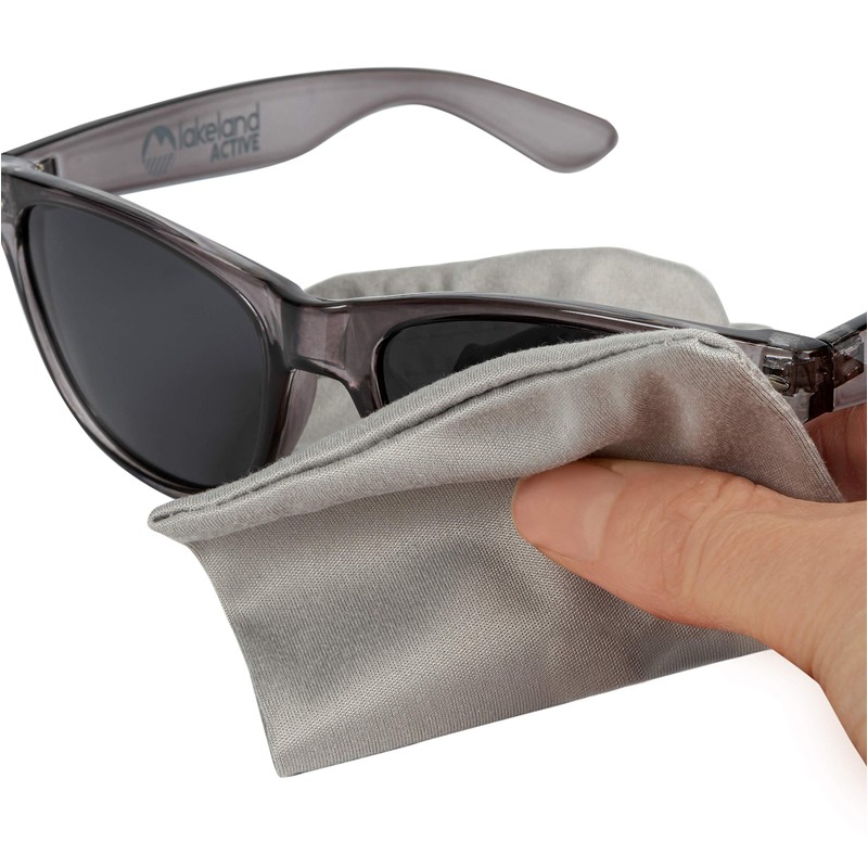 Lakeland Active Men's Keswick Classic Polarized Sunglasses - Clear Grey