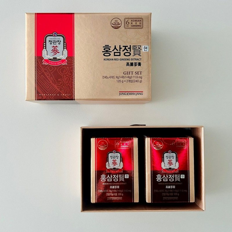 Jeonggwanjang CheongKwanJang Red Ginseng Extract, Extract, Concentrated 6-Year-Old Ginseng Gift