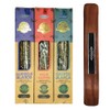 ULLAS Natural Organic Incense Sticks 3 Pack + 1 Aromasenses