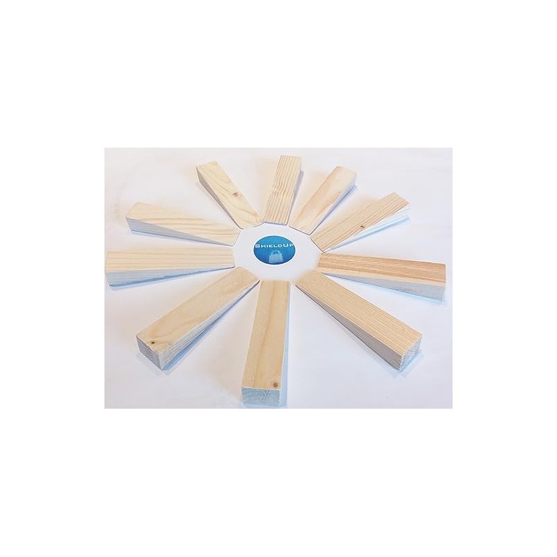 ShieldUp 10 x Wooden Wedges or Shims or Doorstops