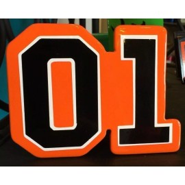 Dukes of Hazzard General Lee Hitch Cover - Heavy Duty Powder Coated Steel