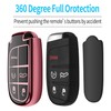 Tukellen for Jeep Key Fob Cover Special Soft TPU Key