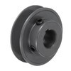 sourcing map AK25-3/4 V-Belt Sheave 3/4"Bore 2.5"OD Single Groove Web
