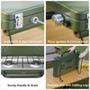ONLYFIRE Portable Camping Stove 2-Burner, Propane Camp Stove with Foldable