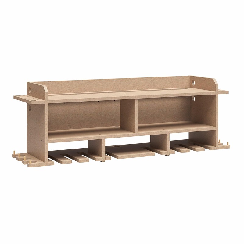 SystemBuild Evolution Benford 48" Extra Wide Wall Mount Tool Organizer,