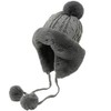 Yixda Women's Winter Hat with Ear Flaps Warm Fur Hat