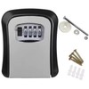 Key Safe Wall Mounted, Key Lock Box Outdoor, LockBox with