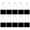 10pcs Mini Chalkboard Bottle Keeper Bottle Name Plates Solid |
