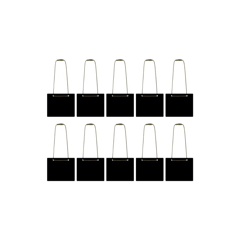 10pcs Mini Chalkboard Bottle Keeper Bottle Name Plates Solid |