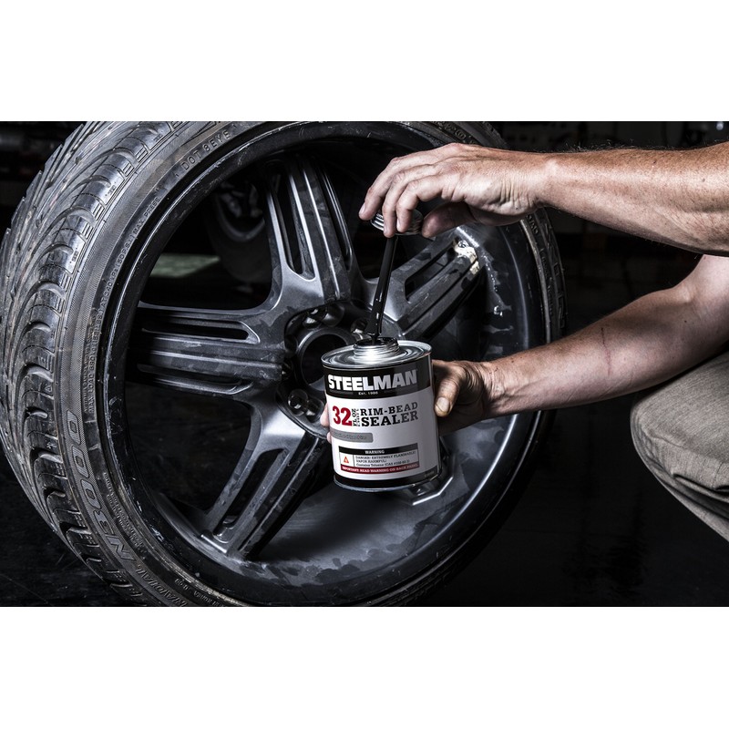 Steelman Tire Rim Bead Sealer for Tubeless Tires, Stops Leaks