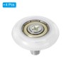 PATIKIL 26mm Drawer Roller 4pcs Drawer Pulley Replacement Wheel Bearing
