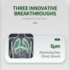 Noise Inhaler Spacer for Adults Aerochamber Spacer w/Adult Face Mask