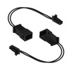 OTOTEC 2 Stück Auto Innenbeleuchtung Kabelbaum Stecker 2 Pin Innenbeleuchtung