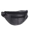 AR Mens Womens Leather Bum Bag Travel Money Pouch Waist